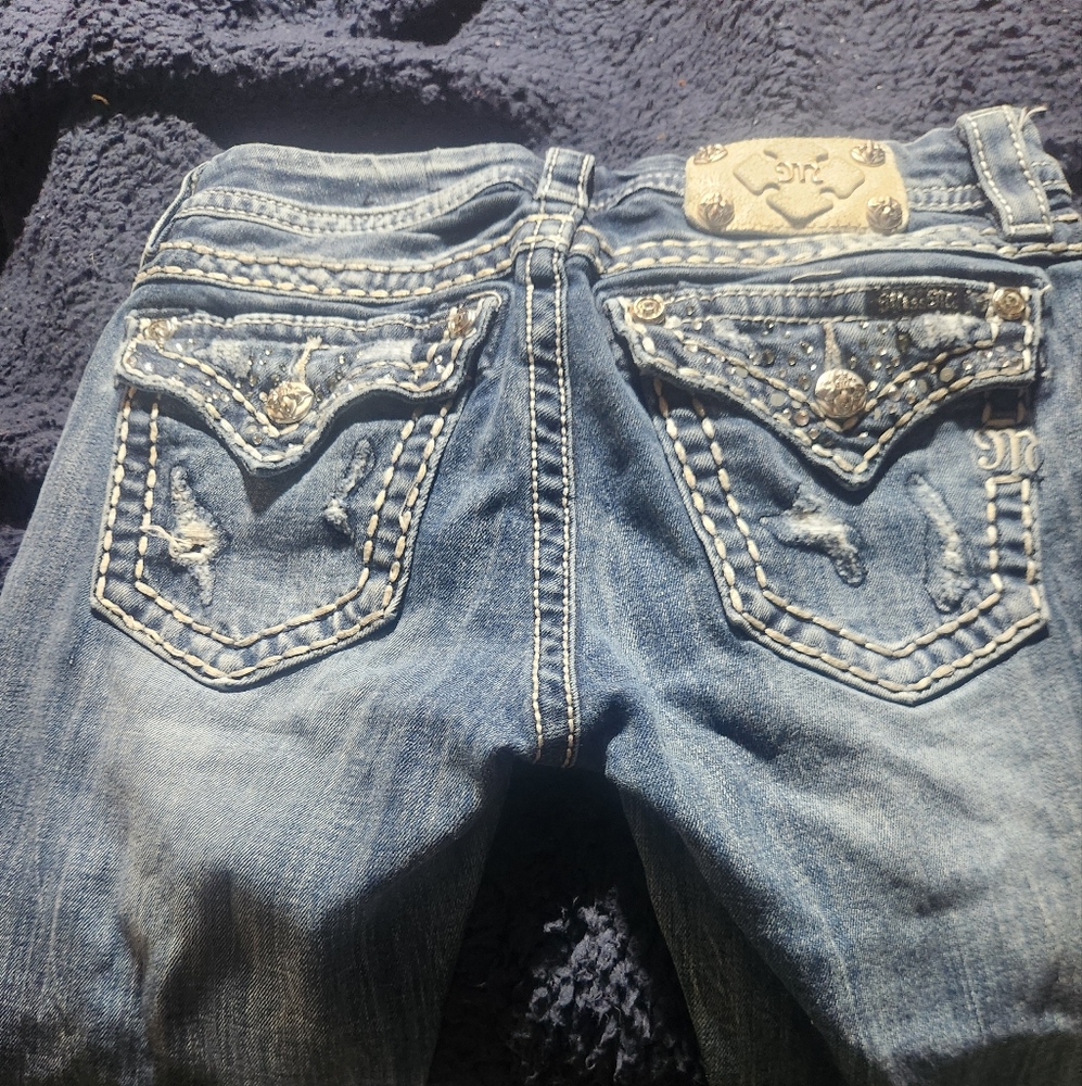 Miss Me Women's Blue Boot Cut Jeans